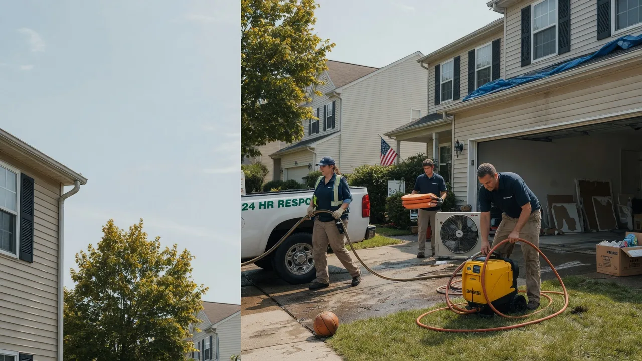 Emergency Water Damage Restoration in Frederick, PA near me